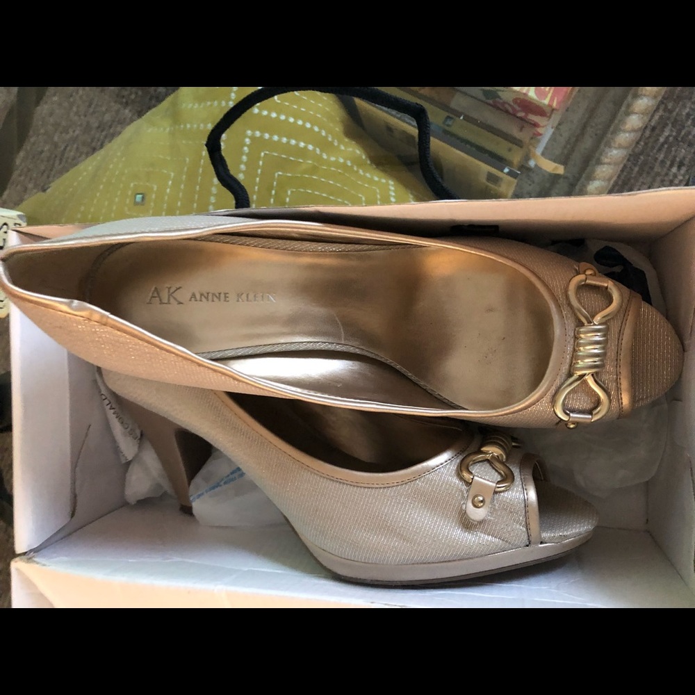 Gold Dress Shoes